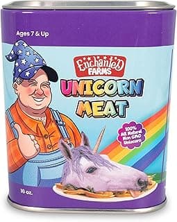 Carne de unicornio enlatada (peluche)